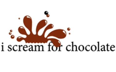 i scream for chocolate Logo (EUIPO, 03/16/2012)