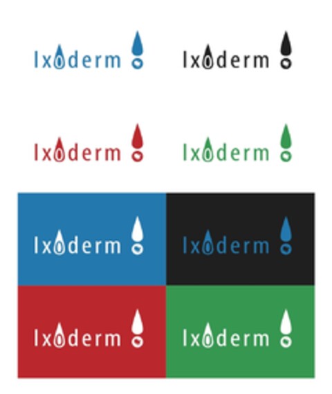 Ixoderm Ixoderm Ixoderm Ixoderm Ixoderm Ixoderm Ixoderm Ixoderm Logo (EUIPO, 16.05.2013)