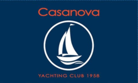 CASANOVA  YACHTING CLUB 1958 Logo (EUIPO, 03.04.2014)