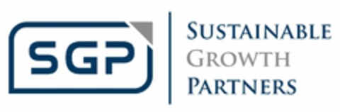 SGP SUSTAINABLE GROWTH PARTNERS Logo (EUIPO, 17.07.2015)