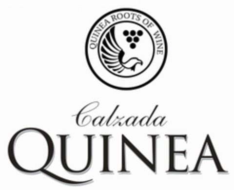 QUINEA ROOTS OF WINE Calzada QUINEA Logo (EUIPO, 21.10.2015)