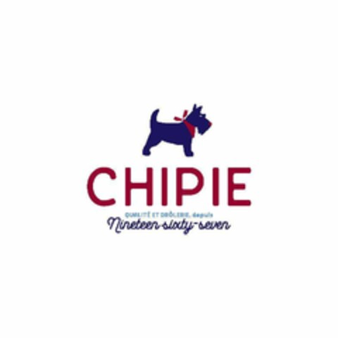 CHIPIE QUALITE ET DRÔLERIE, depuis Nineteen sixty-seven Logo (EUIPO, 12/15/2015)