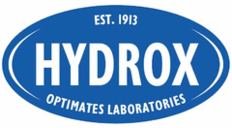 EST. 1913 HYDROX OPTIMATES LABORATORIES Logo (EUIPO, 03/04/2016)