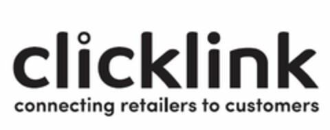 clicklink connecting retailers to customers Logo (EUIPO, 20.04.2017)