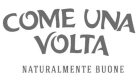 COME UNA VOLTA NATURALMENTE BUONE Logo (EUIPO, 18.07.2017)