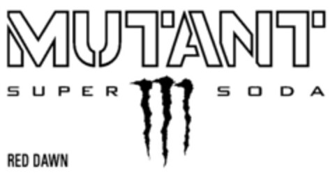 MUTANT M SUPER SODA RED DAWN Logo (EUIPO, 07.03.2018)