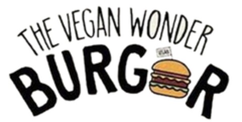 THE VEGAN WONDER BURGER Logo (EUIPO, 05/15/2019)