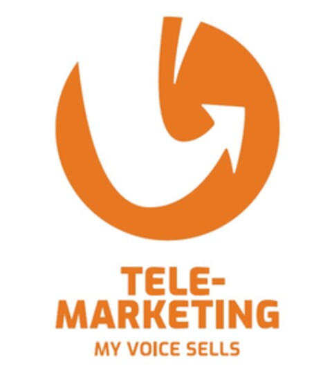 TELE-MARKETING MY VOICE SELLS Logo (EUIPO, 09/27/2019)