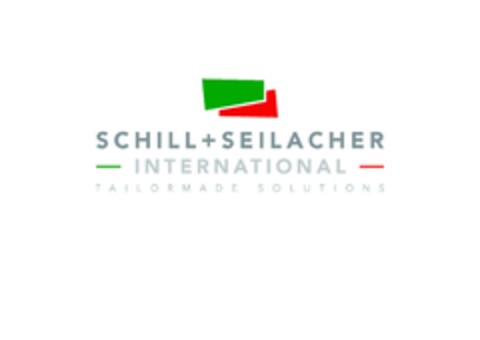 SCHILL+SEILACHER INTERNATIONAL TAILORMADE SOLUTIONS Logo (EUIPO, 26.03.2020)
