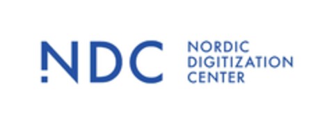 NDC NORDIC DIGITIZATION CENTER Logo (EUIPO, 06.04.2022)