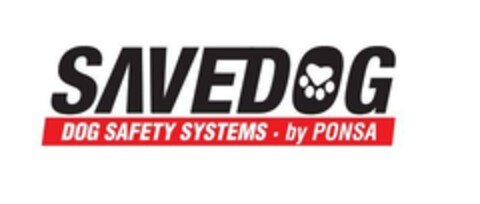 SAVEDOG DOG SAFETY SYSTEMS . by PONSA Logo (EUIPO, 04/12/2023)