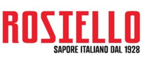 ROSIELLO SAPORE ITALIANO DAL 1928 Logo (EUIPO, 16.01.2024)