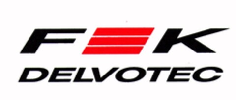F&K DELVOTEC Logo (EUIPO, 06.06.1996)