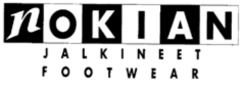 NOKIAN JALKINEET FOOTWEAR Logo (EUIPO, 22.08.1996)