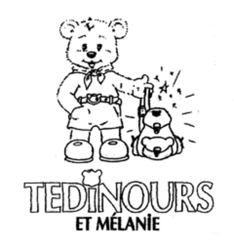 TEDINOURS ET MÉLANIE Logo (EUIPO, 03.12.1997)