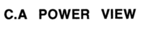C.A POWER VIEW Logo (EUIPO, 01/26/1998)