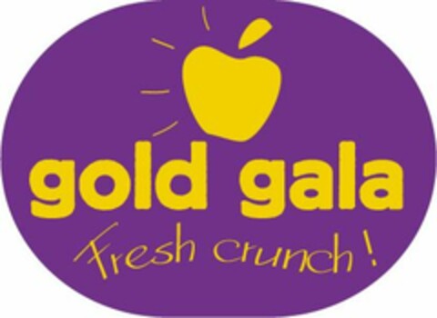 gold gala Fresh crunch! Logo (EUIPO, 09/20/2005)