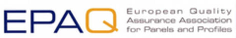 EPAQ European Quality Assurance Association for Panels and Profiles Logo (EUIPO, 16.04.2007)