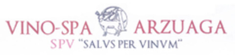 VINO-SPA ARZUAGA SPV "SALVS PER VINVM" Logo (EUIPO, 13.08.2008)