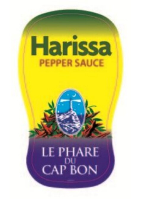 Harissa PEPPER SAUCE Le Phare du Cap Bon Logo (EUIPO, 23.02.2011)