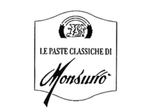 LE PASTE CLASSICHE DI MONSURRO' Logo (EUIPO, 15.03.2012)