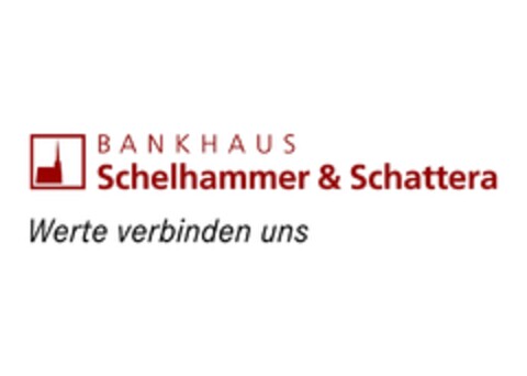 Bankhaus Schelhammer & Schattera Werte verbinden uns Logo (EUIPO, 06/28/2013)