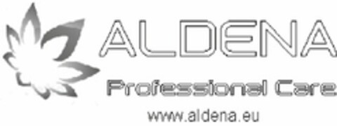 ALDENA Professional Care www.aldena.eu Logo (EUIPO, 09/13/2013)