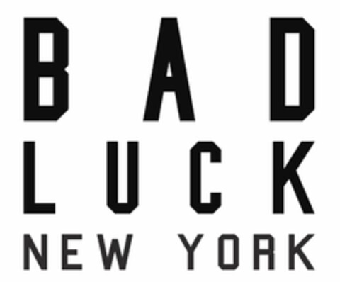 BAD LUCK NEW YORK Logo (EUIPO, 12.12.2013)