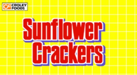 SUNFLOWER CRACKERS CF CROLEY FOODS Logo (EUIPO, 11.06.2014)