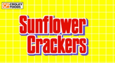 SUNFLOWER CRACKERS CF CROLEY FOODS Logo (EUIPO, 06/11/2014)