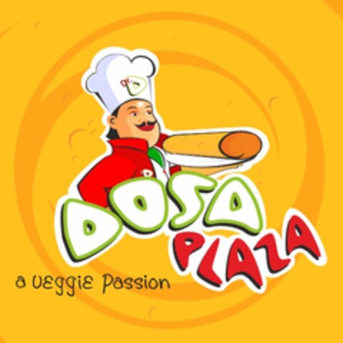 Dosa Plaza a veggie passion Logo (EUIPO, 01/22/2015)