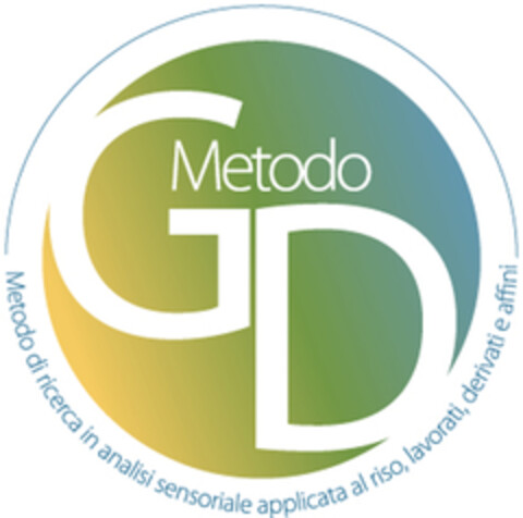 Metodo GD Metodo di ricerca in analisi sensoriale applicata al riso, lavorati, derivati e affini Logo (EUIPO, 11.03.2015)