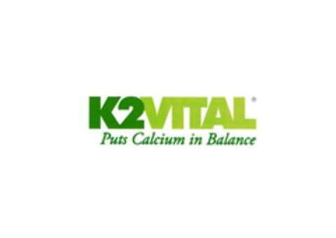 K2VITAL Puts Calcium in Balance Logo (EUIPO, 17.08.2015)