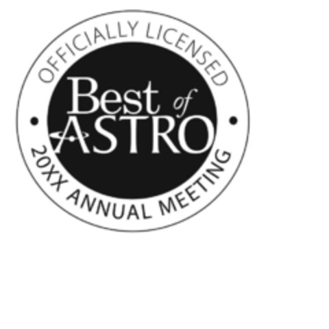 BEST OF ASTRO OFFICIALLY LICENSED 20XX ANNUAL MEETING Logo (EUIPO, 01/07/2016)