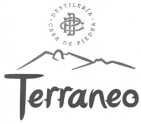 DCP DESTILERÍA CASA DE PIEDRA TERRANEO Logo (EUIPO, 01/20/2016)