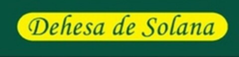 DEHESA DE SOLANA Logo (EUIPO, 02.06.2016)