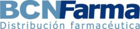 BCN FARMA DISTRIBUCION FARMACEUTICA Logo (EUIPO, 29.07.2016)