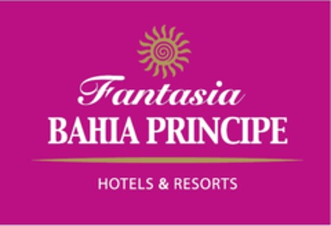 FANTASIA BAHIA PRINCIPE HOTELS & RESORTS Logo (EUIPO, 20.10.2017)