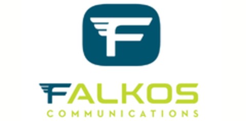 F FALKOS COMMUNICATIONS Logo (EUIPO, 23.01.2018)