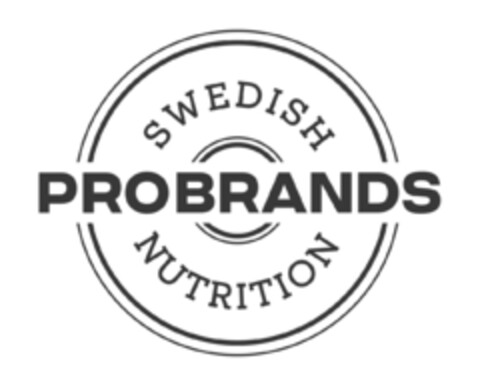 SWEDISH PROBRANDS NUTRITION Logo (EUIPO, 02/20/2019)