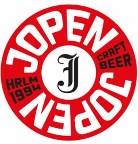 JOPEN HRLM 1994 JOPEN CRAFT BEER Logo (EUIPO, 07.11.2019)