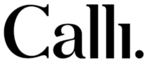 CALLI. Logo (EUIPO, 17.06.2021)