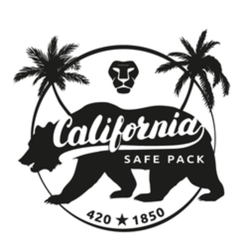 CALIFORNIA SAFE PACK 420 1850 Logo (EUIPO, 15.04.2022)