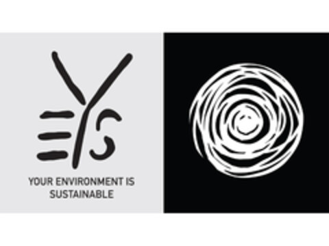 YES YOUR ENVIRONMENT IS SUSTAINABLE Logo (EUIPO, 25.04.2022)