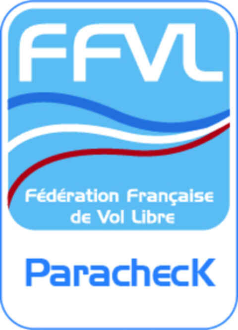 FFVL Fédération Française de Vol Libre ParachecK Logo (EUIPO, 29.04.2022)