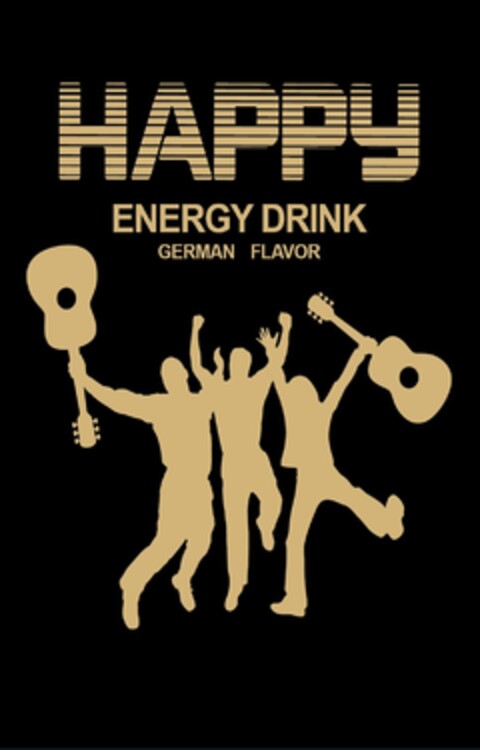 HAPPY ENERGY DRINK GERMAN FLAVOR Logo (EUIPO, 05/09/2022)