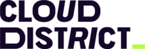 CLOUD DISTRICT Logo (EUIPO, 01/19/2024)