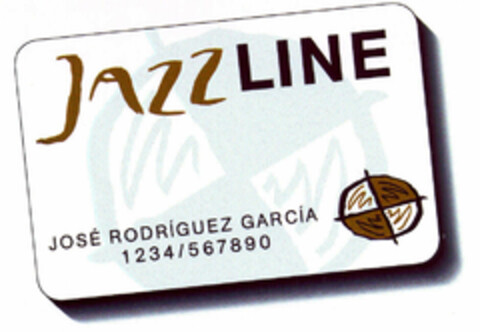 JAZZLINE JOSÉ RODRÍGUEZ GARCÍA 1234/567890 Logo (EUIPO, 30.12.1997)