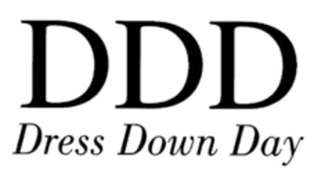 DDD Dress Down Day Logo (EUIPO, 01/21/1998)