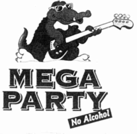 MEGA PARTY No Alcohol Logo (EUIPO, 05/29/1998)